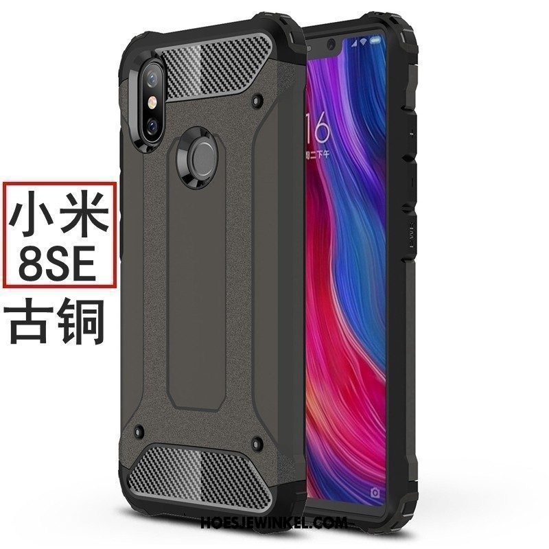 Xiaomi Mi 8 Se Hoesje All Inclusive Scheppend Gasbag, Xiaomi Mi 8 Se Hoesje Bescherming Trend Beige