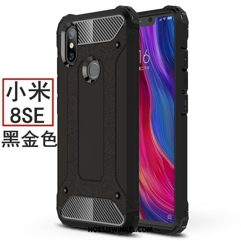 Xiaomi Mi 8 Se Hoesje All Inclusive Scheppend Gasbag, Xiaomi Mi 8 Se Hoesje Bescherming Trend Beige