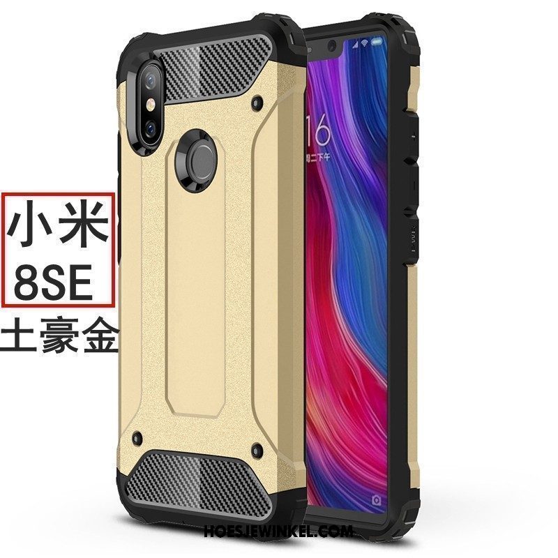 Xiaomi Mi 8 Se Hoesje All Inclusive Scheppend Gasbag, Xiaomi Mi 8 Se Hoesje Bescherming Trend Beige