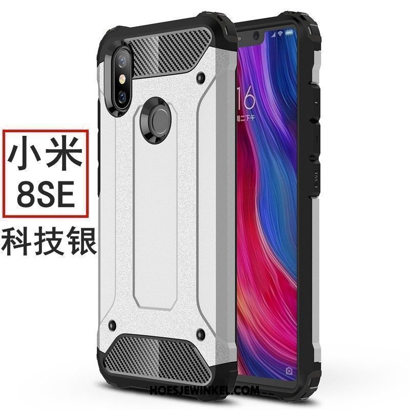 Xiaomi Mi 8 Se Hoesje All Inclusive Scheppend Gasbag, Xiaomi Mi 8 Se Hoesje Bescherming Trend Beige