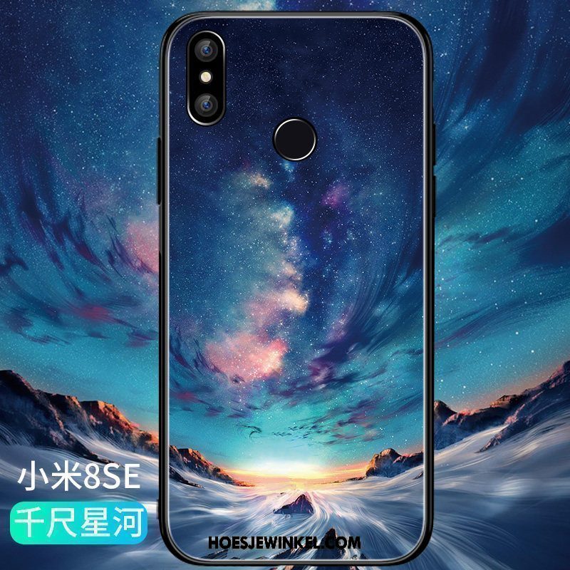 Xiaomi Mi 8 Se Hoesje Anti-fall Dun Herdenken, Xiaomi Mi 8 Se Hoesje All Inclusive Glas Beige