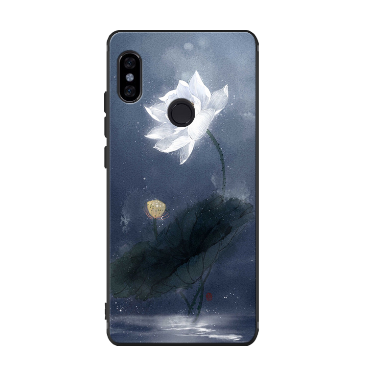 Xiaomi Mi 8 Se Hoesje Anti-fall Hoes Blauw, Xiaomi Mi 8 Se Hoesje Bescherming Zacht Beige