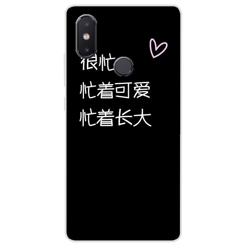 Xiaomi Mi 8 Se Hoesje Hoes Anti-fall Doorzichtig, Xiaomi Mi 8 Se Hoesje Zacht Mini Beige