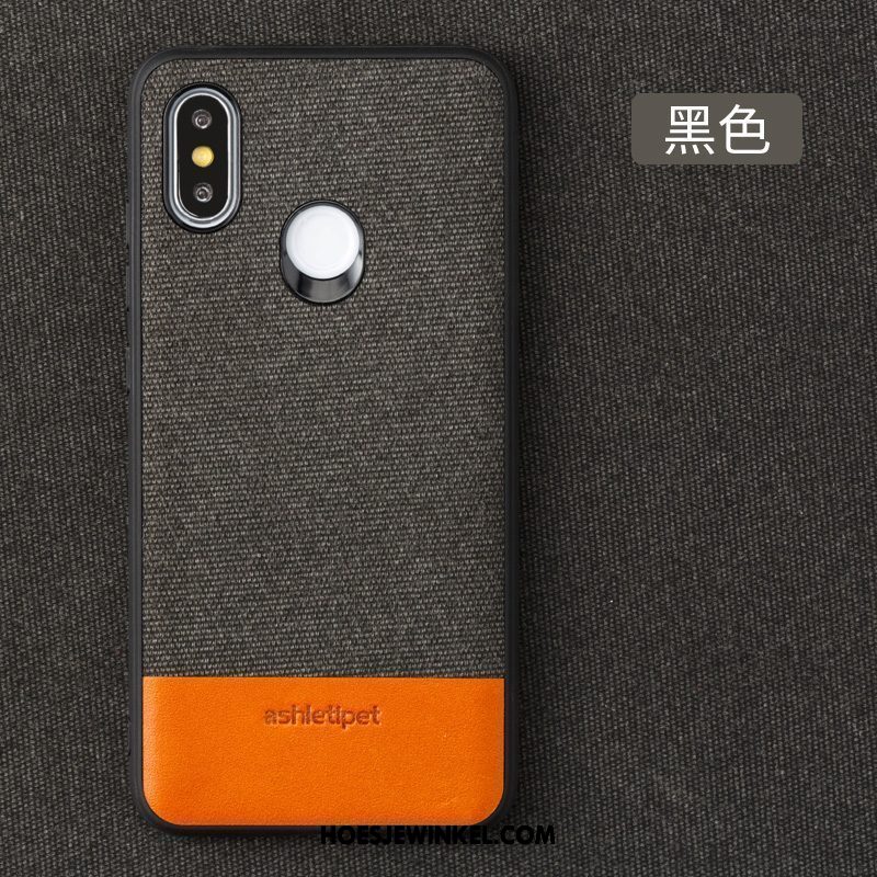 Xiaomi Mi 8 Se Hoesje Magnetisch Rood Bescherming, Xiaomi Mi 8 Se Hoesje Anti-fall Scheppend Beige