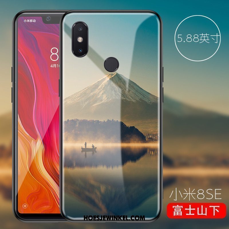 Xiaomi Mi 8 Se Hoesje Mini Bescherming Wit, Xiaomi Mi 8 Se Hoesje All Inclusive Siliconen Beige