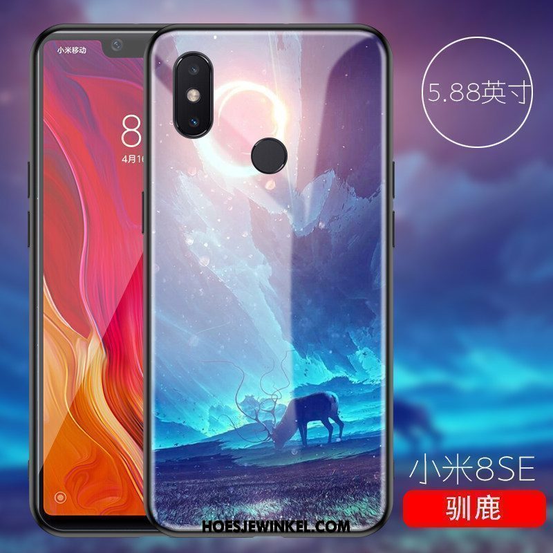 Xiaomi Mi 8 Se Hoesje Mini Bescherming Wit, Xiaomi Mi 8 Se Hoesje All Inclusive Siliconen Beige