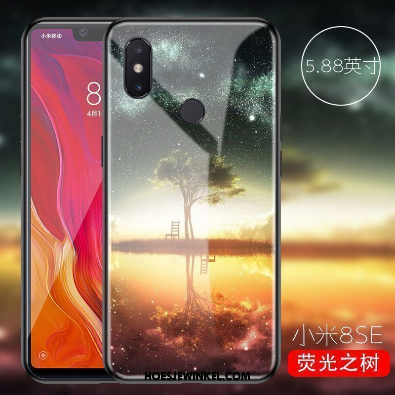 Xiaomi Mi 8 Se Hoesje Mini Bescherming Wit, Xiaomi Mi 8 Se Hoesje All Inclusive Siliconen Beige