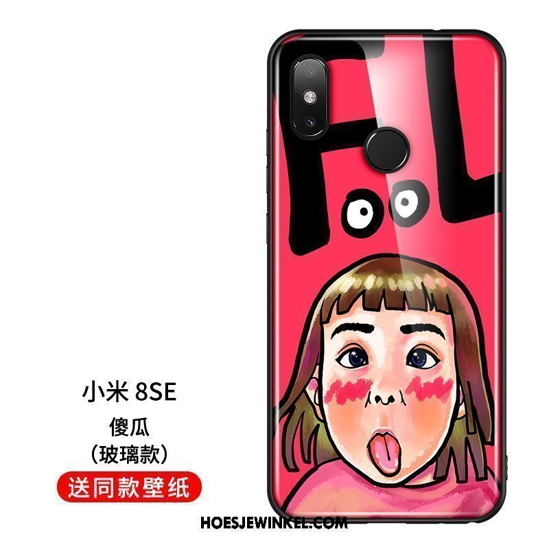 Xiaomi Mi 8 Se Hoesje Net Red Anti-fall Mooie, Xiaomi Mi 8 Se Hoesje Siliconen Original Beige