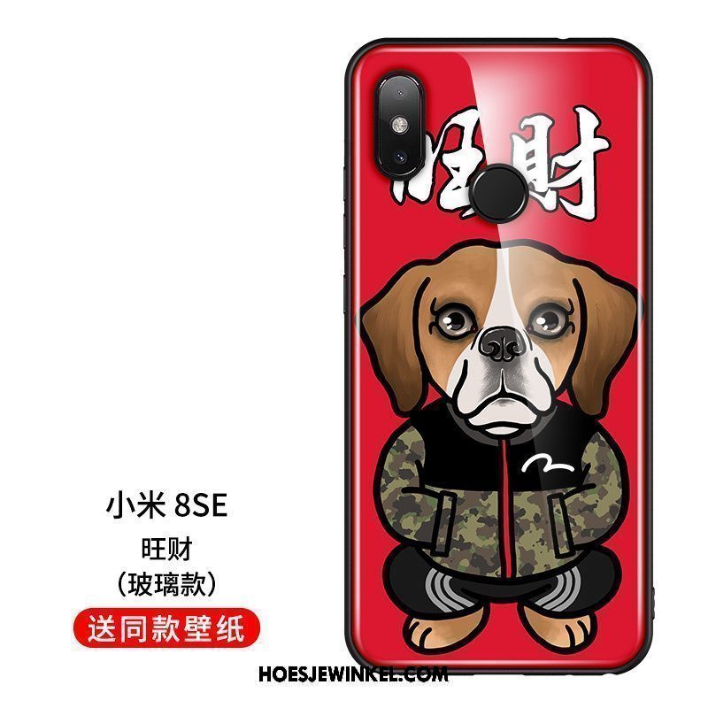 Xiaomi Mi 8 Se Hoesje Net Red Anti-fall Mooie, Xiaomi Mi 8 Se Hoesje Siliconen Original Beige