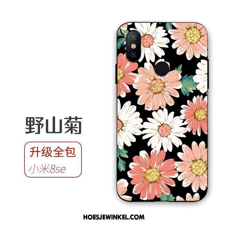 Xiaomi Mi 8 Se Hoesje Patroon Fruit Zacht, Xiaomi Mi 8 Se Hoesje Siliconen Mini Beige