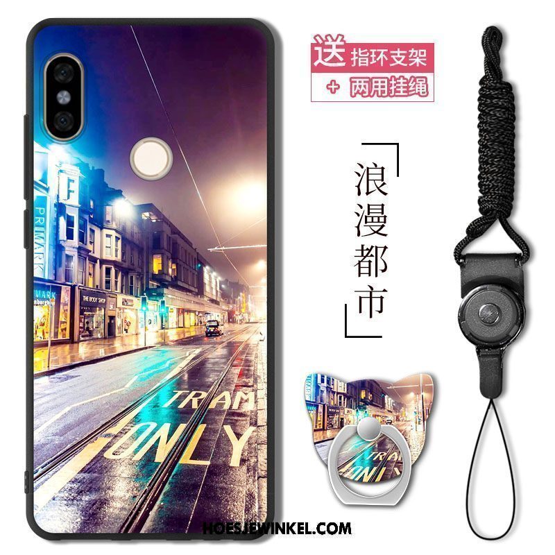 Xiaomi Mi 8 Se Hoesje Student Grote Mini, Xiaomi Mi 8 Se Hoesje Mobiele Telefoon Driedimensionaal Beige