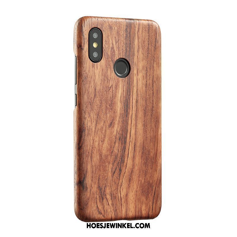 Xiaomi Mi 8 Se Hoesje Zwart Hout Mobiele Telefoon, Xiaomi Mi 8 Se Hoesje Hoes Mini Beige