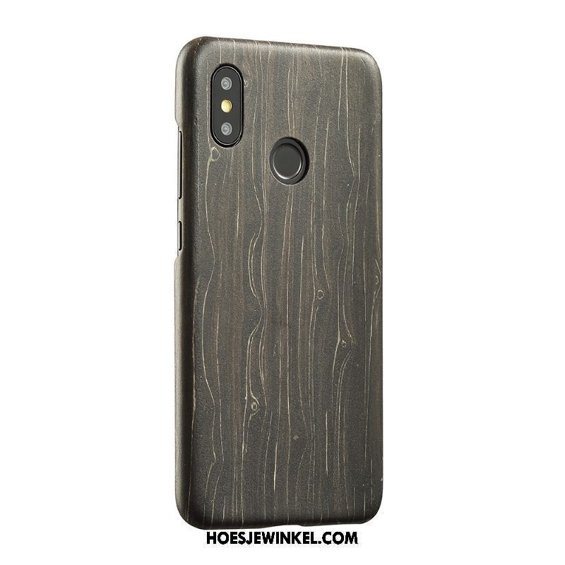 Xiaomi Mi 8 Se Hoesje Zwart Hout Mobiele Telefoon, Xiaomi Mi 8 Se Hoesje Hoes Mini Beige