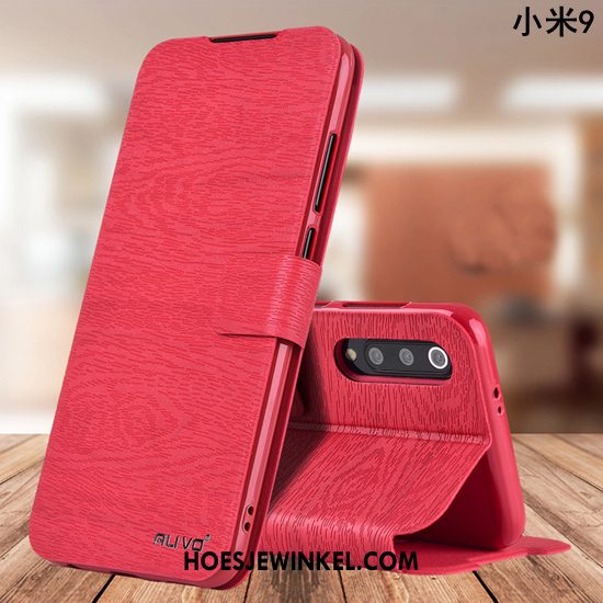 Xiaomi Mi 9 Hoesje All Inclusive Mini Trend, Xiaomi Mi 9 Hoesje Mobiele Telefoon Bescherming Beige