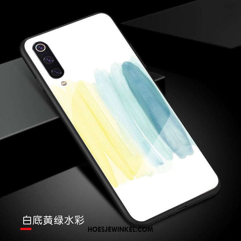 Xiaomi Mi 9 Hoesje Groen Anti-fall Persoonlijk, Xiaomi Mi 9 Hoesje Net Red Siliconen Beige