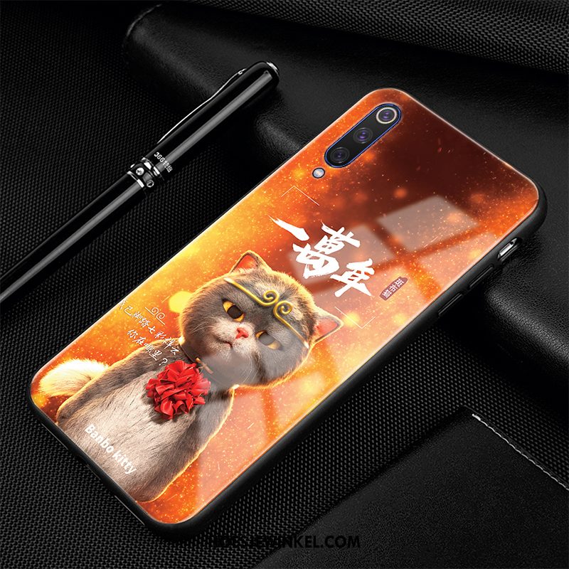 Xiaomi Mi 9 Hoesje High End Spotprent All Inclusive, Xiaomi Mi 9 Hoesje Mini Mode Beige