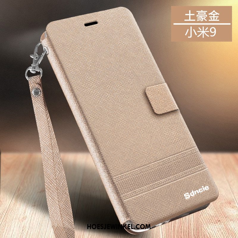 Xiaomi Mi 9 Hoesje Mini All Inclusive Mobiele Telefoon, Xiaomi Mi 9 Hoesje Zacht Anti-fall Beige