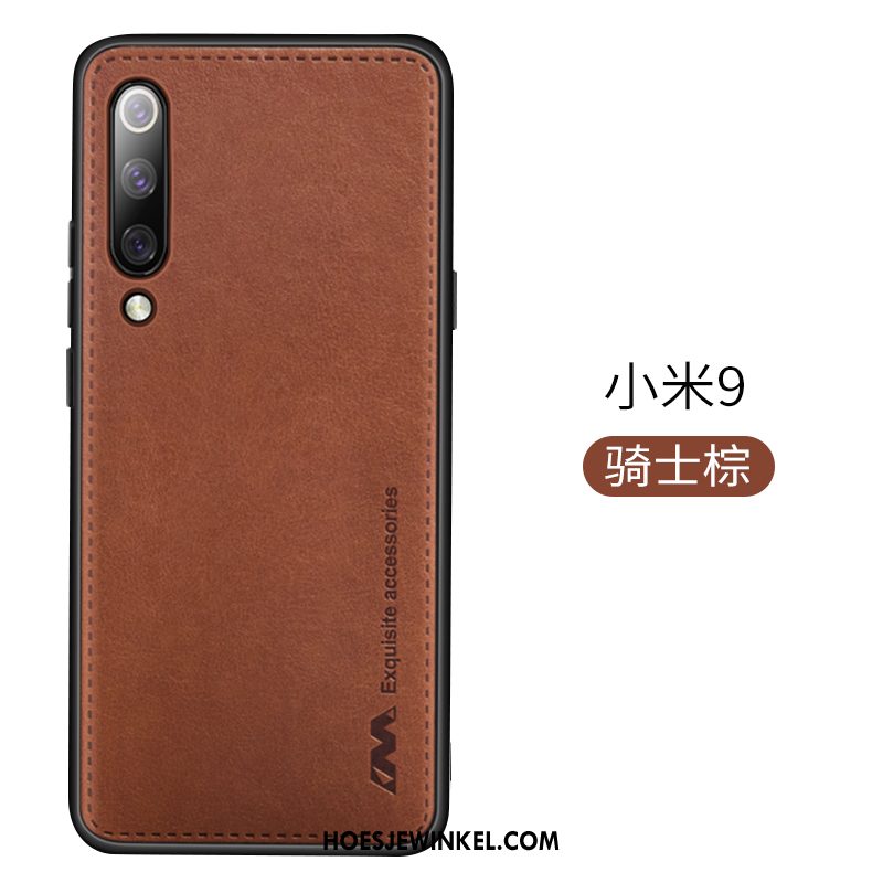 Xiaomi Mi 9 Hoesje Mobiele Telefoon High End Anti-fall, Xiaomi Mi 9 Hoesje Zacht Nieuw Braun Beige