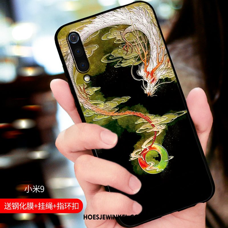 Xiaomi Mi 9 Hoesje Nieuw Scheppend Mobiele Telefoon, Xiaomi Mi 9 Hoesje Hoes Anti-fall Beige