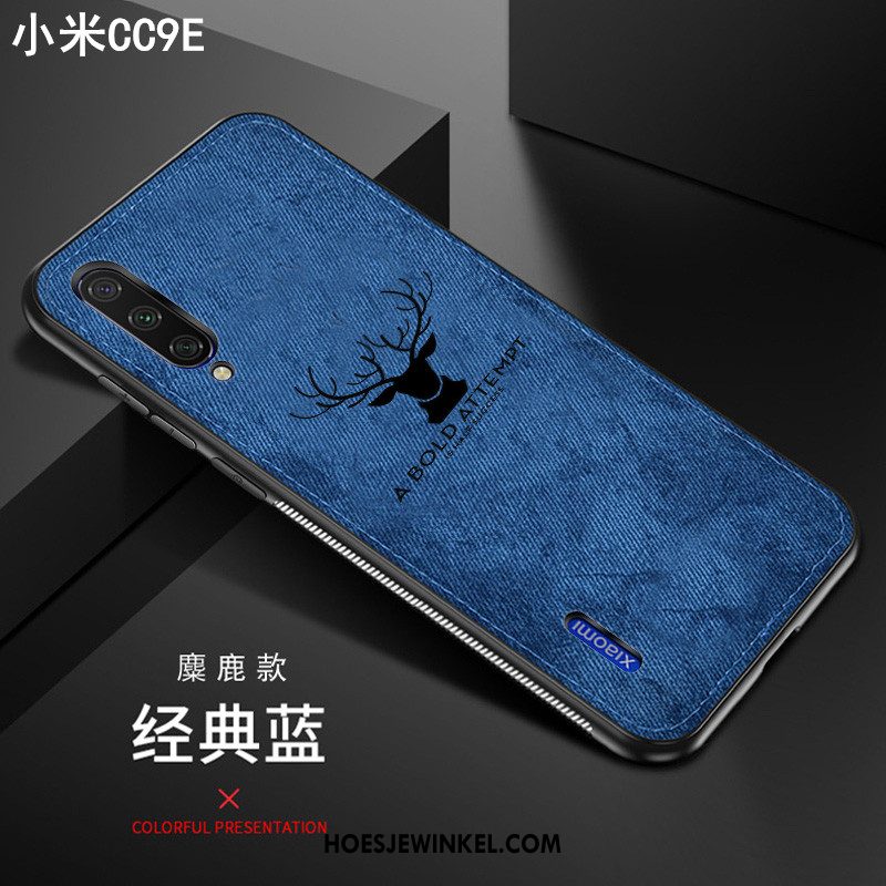 Xiaomi Mi 9 Lite Hoesje Bescherming Mobiele Telefoon Super, Xiaomi Mi 9 Lite Hoesje Doek Eland Beige