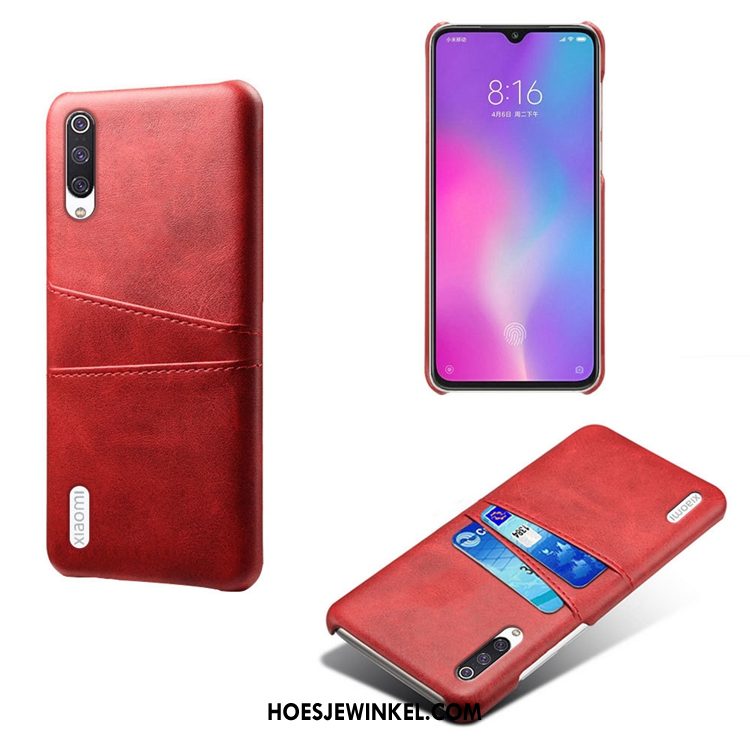 Xiaomi Mi 9 Lite Hoesje Mobiele Telefoon Kaart Anti-fall, Xiaomi Mi 9 Lite Hoesje Persoonlijk Patroon Beige