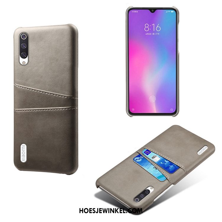 Xiaomi Mi 9 Lite Hoesje Mobiele Telefoon Kaart Anti-fall, Xiaomi Mi 9 Lite Hoesje Persoonlijk Patroon Beige