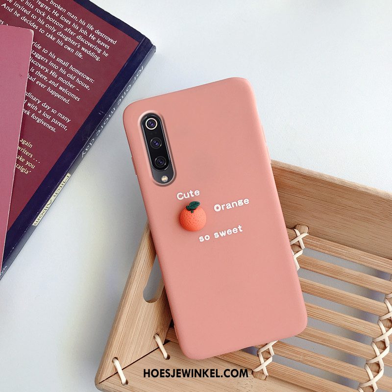 Xiaomi Mi 9 Lite Hoesje Mobiele Telefoon Mini Siliconen, Xiaomi Mi 9 Lite Hoesje Hoes Bescherming Beige