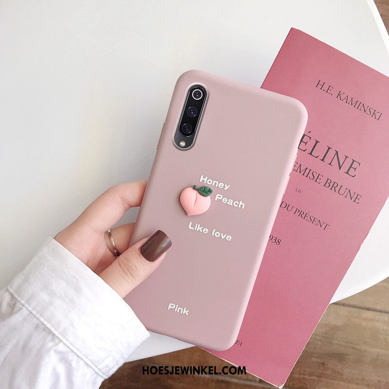 Xiaomi Mi 9 Lite Hoesje Mobiele Telefoon Mini Siliconen, Xiaomi Mi 9 Lite Hoesje Hoes Bescherming Beige