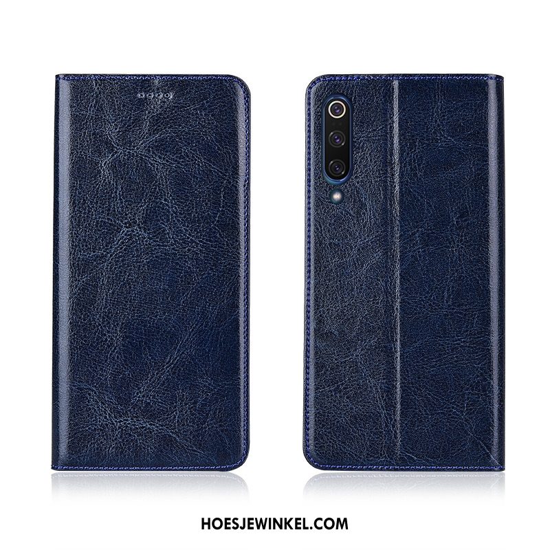 Xiaomi Mi 9 Lite Hoesje Nieuw Mobiele Telefoon Bescherming, Xiaomi Mi 9 Lite Hoesje Folio Siliconen Braun Beige