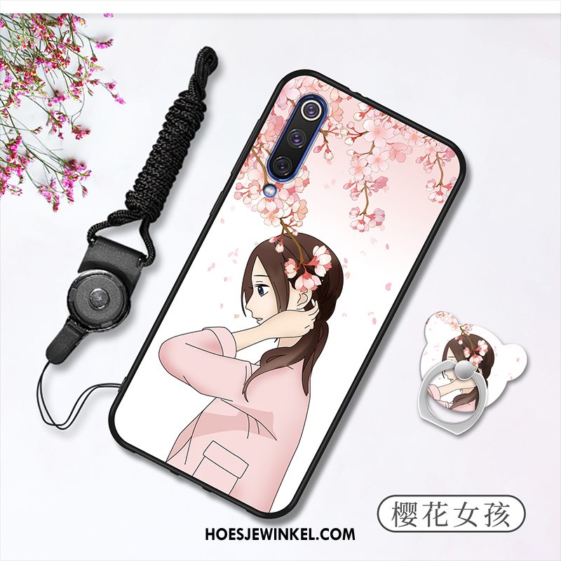 Xiaomi Mi 9 Se Hoesje Anti-fall Hoes Mini, Xiaomi Mi 9 Se Hoesje Siliconen Mobiele Telefoon Beige