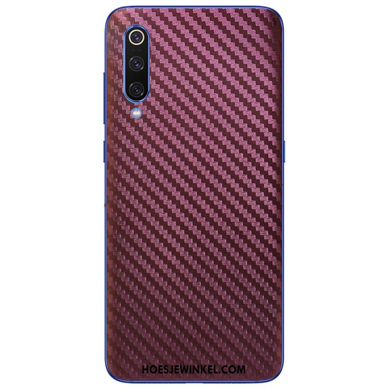 Xiaomi Mi 9 Se Hoesje Schrobben Skärmskydd All Inclusive, Xiaomi Mi 9 Se Hoesje Mini Achterklep Beige