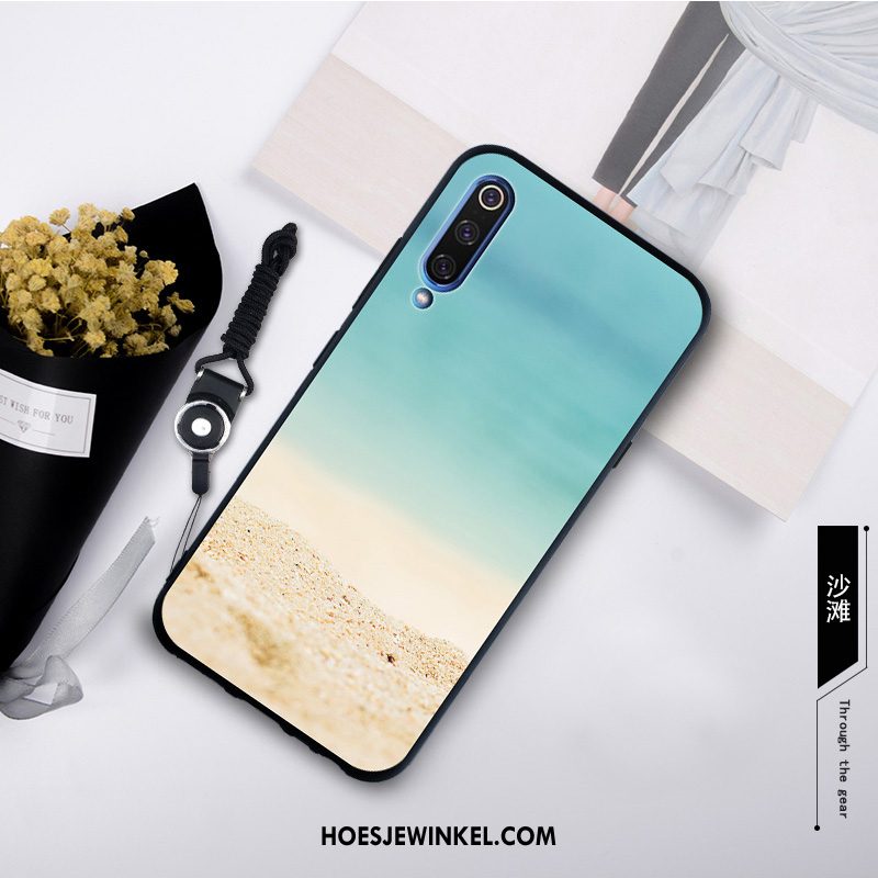 Xiaomi Mi 9 Se Hoesje Siliconen Mobiele Telefoon Blauw, Xiaomi Mi 9 Se Hoesje Hoes Mini Beige