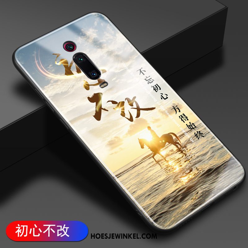 Xiaomi Mi 9t Hoesje All Inclusive Schrobben Siliconen, Xiaomi Mi 9t Hoesje Lichte En Dun Anti-fall Beige