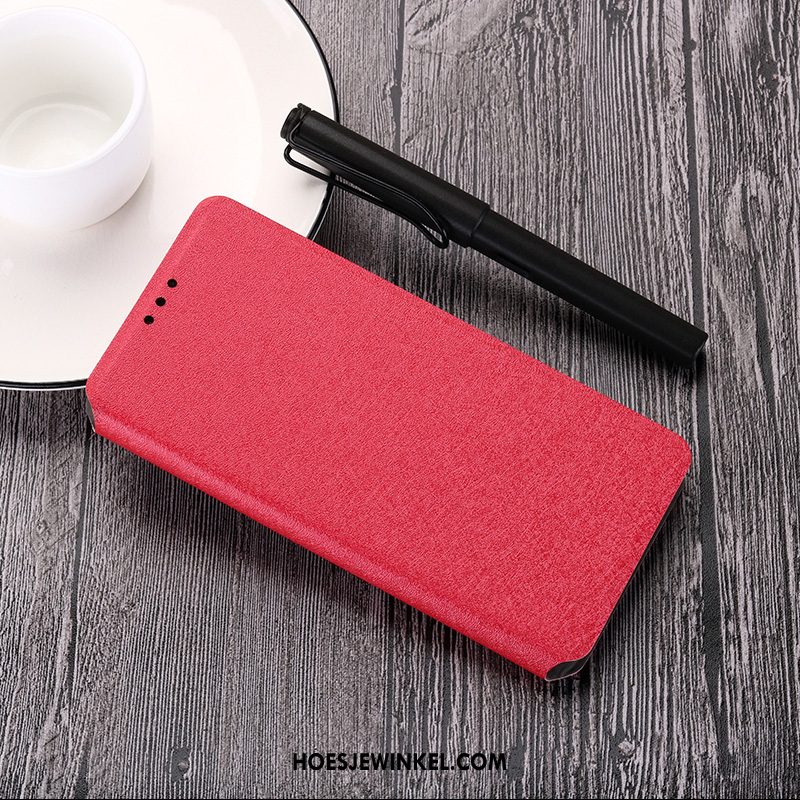 Xiaomi Mi 9t Hoesje Leren Etui Mobiele Telefoon Mode, Xiaomi Mi 9t Hoesje Mini Anti-fall Beige