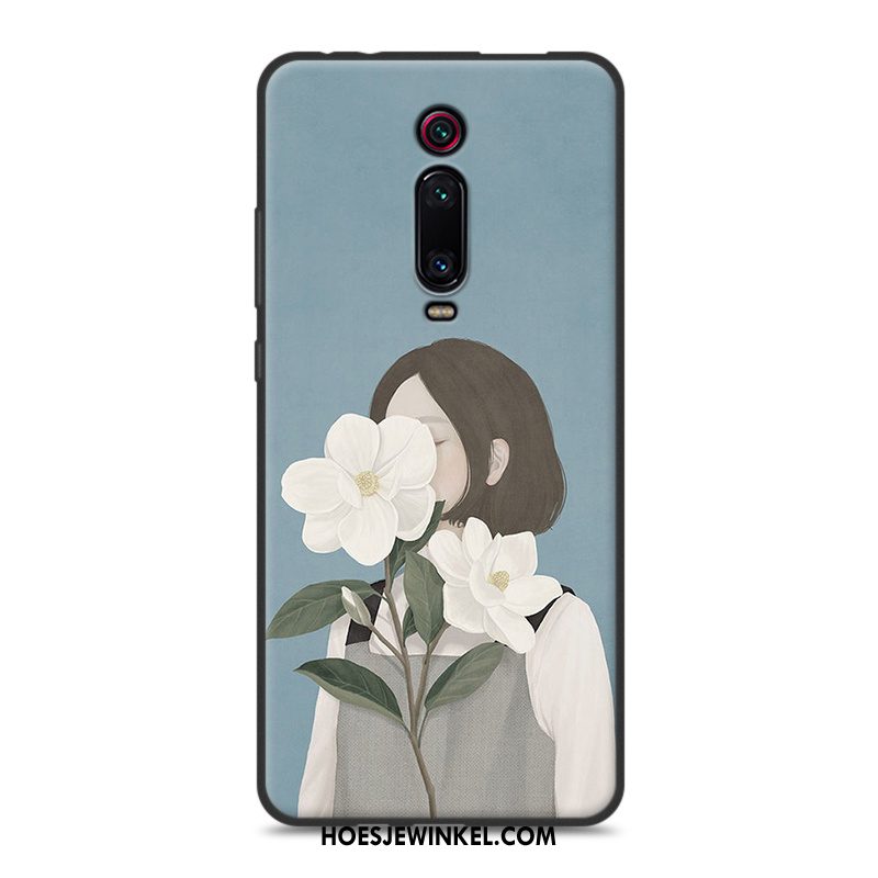 Xiaomi Mi 9t Hoesje Mobiele Telefoon Kunst Bescherming, Xiaomi Mi 9t Hoesje Schrobben Vers Beige