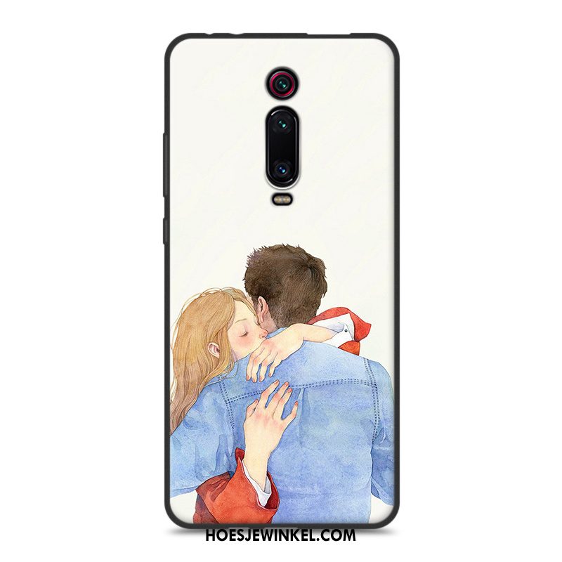 Xiaomi Mi 9t Hoesje Mobiele Telefoon Kunst Bescherming, Xiaomi Mi 9t Hoesje Schrobben Vers Beige