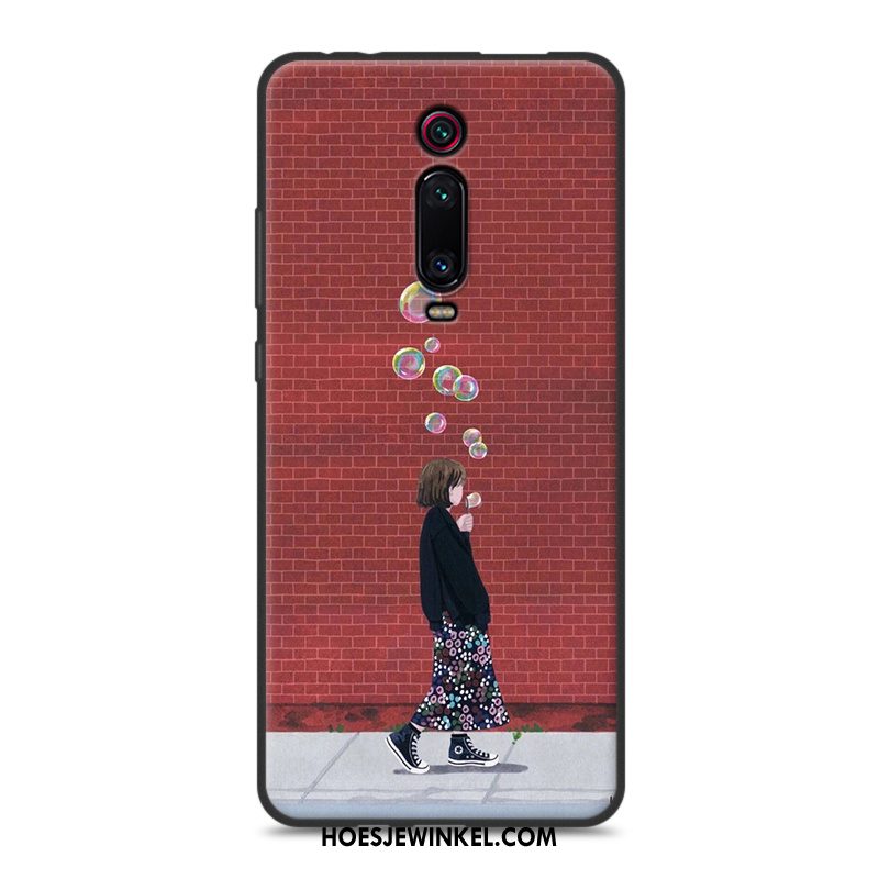 Xiaomi Mi 9t Hoesje Mobiele Telefoon Kunst Bescherming, Xiaomi Mi 9t Hoesje Schrobben Vers Beige