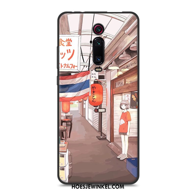 Xiaomi Mi 9t Hoesje Mobiele Telefoon Kunst Bescherming, Xiaomi Mi 9t Hoesje Schrobben Vers Beige