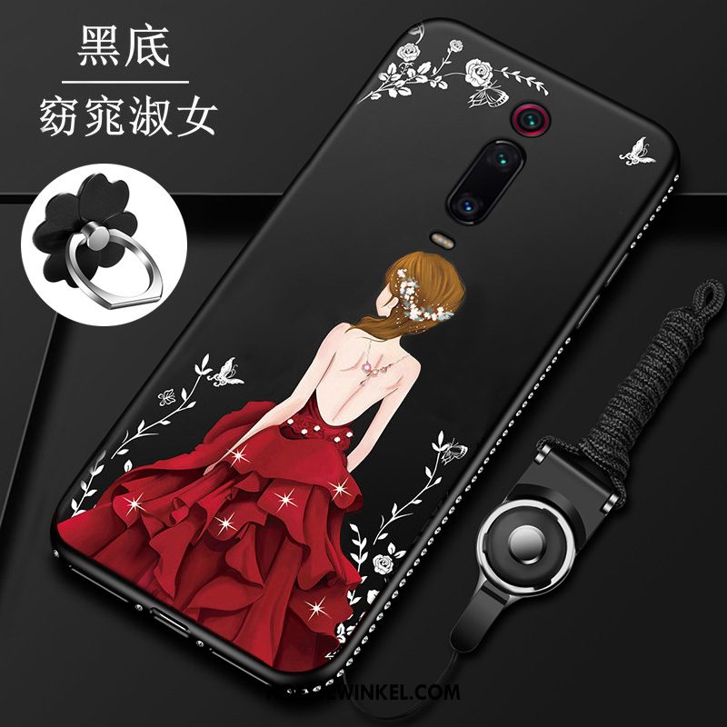 Xiaomi Mi 9t Hoesje Mobiele Telefoon Rood Zacht, Xiaomi Mi 9t Hoesje Hoes Anti-fall Beige