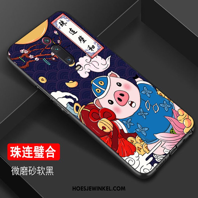 Xiaomi Mi 9t Hoesje Mode Mobiele Telefoon Rood, Xiaomi Mi 9t Hoesje Zacht Bescherming Beige