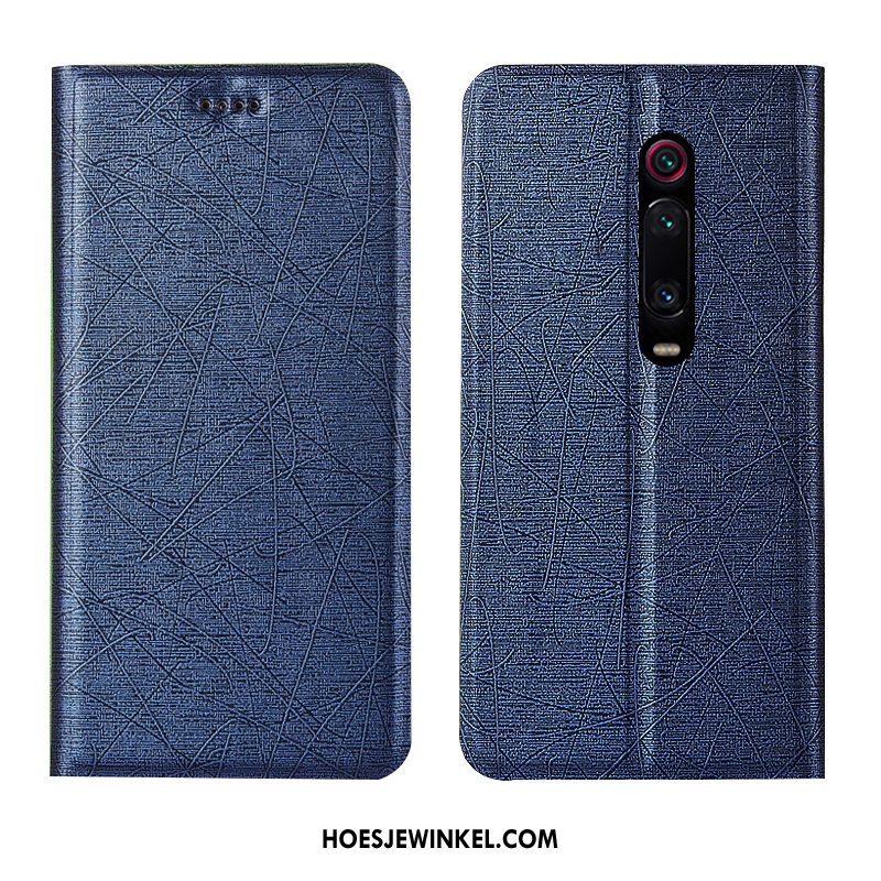 Xiaomi Mi 9t Hoesje Zijde Mini Hoes, Xiaomi Mi 9t Hoesje Bescherming Mobiele Telefoon Beige