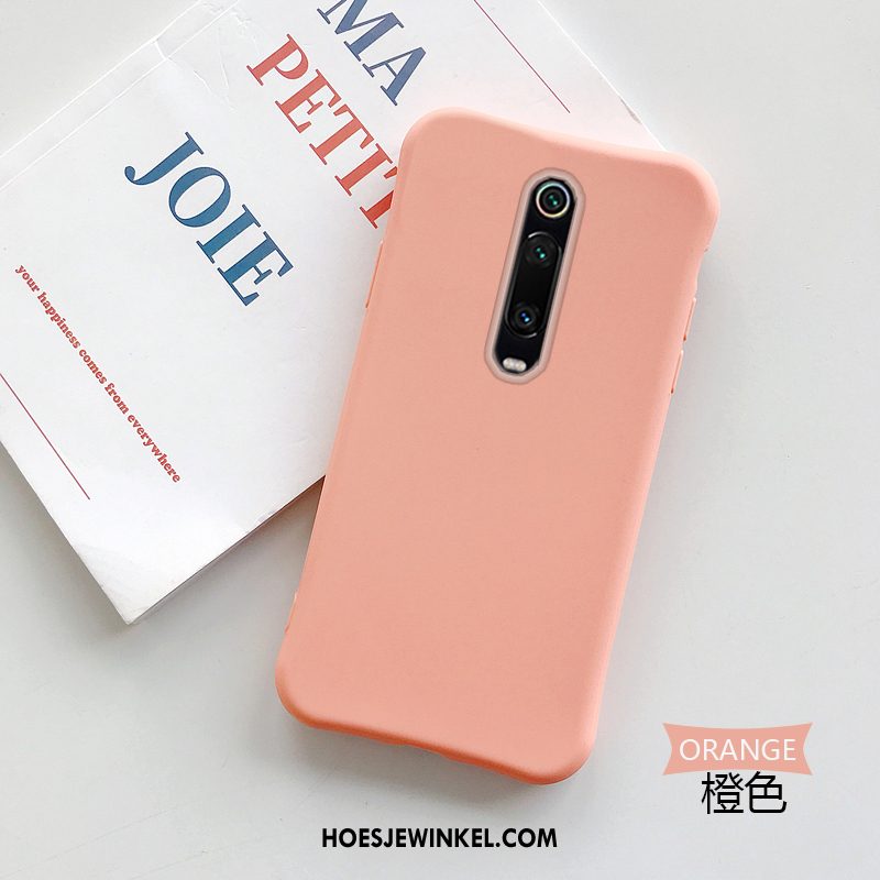Xiaomi Mi 9t Pro Hoesje Geel Mobiele Telefoon Zuiver, Xiaomi Mi 9t Pro Hoesje Bescherming Roze Beige