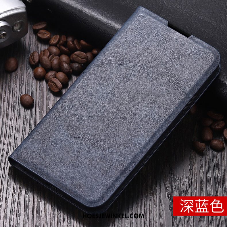 Xiaomi Mi 9t Pro Hoesje Leren Etui Mobiele Telefoon Trendy Merk, Xiaomi Mi 9t Pro Hoesje Anti-fall Dun Braun Beige