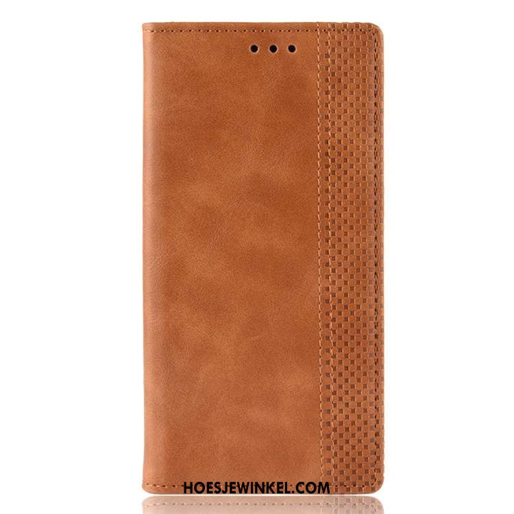 Xiaomi Mi 9t Pro Hoesje Mini Hoes Zwart, Xiaomi Mi 9t Pro Hoesje Mobiele Telefoon Leren Etui Beige