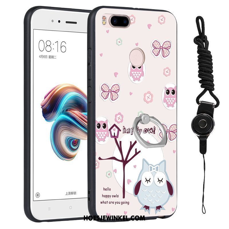 Xiaomi Mi A1 Hoesje All Inclusive Mobiele Telefoon Anti-fall, Xiaomi Mi A1 Hoesje Hanger Dun Beige