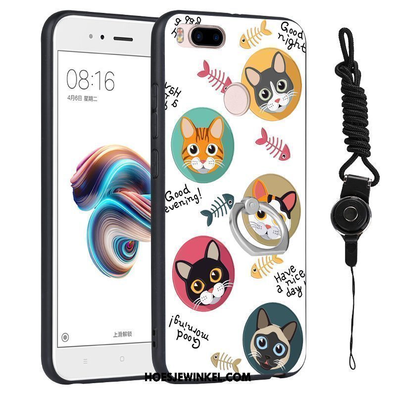 Xiaomi Mi A1 Hoesje All Inclusive Mobiele Telefoon Anti-fall, Xiaomi Mi A1 Hoesje Hanger Dun Beige