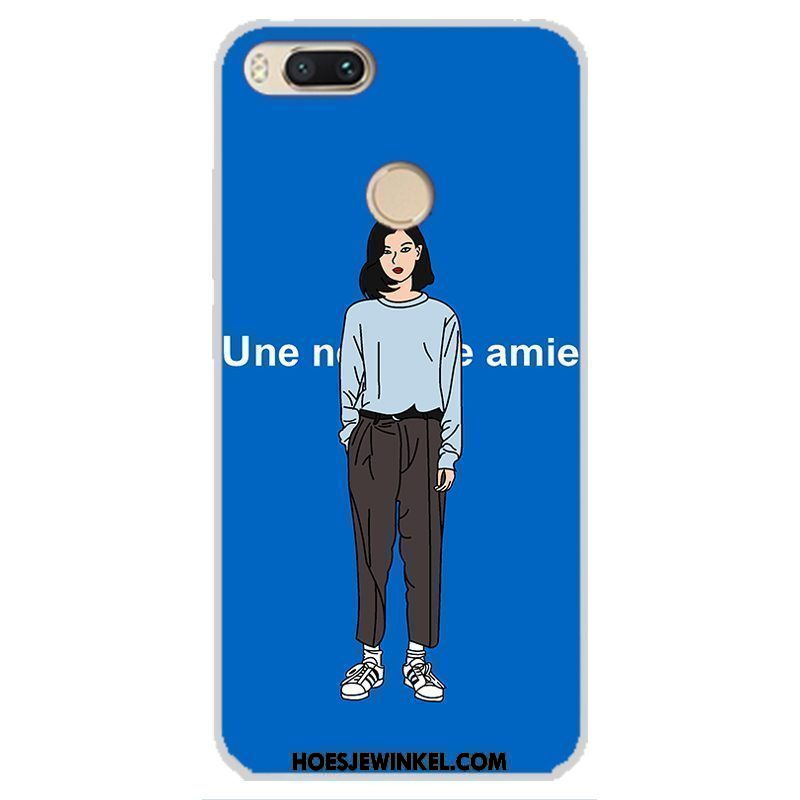 Xiaomi Mi A1 Hoesje Geel Zacht Mini, Xiaomi Mi A1 Hoesje Anti-fall Hoes Beige