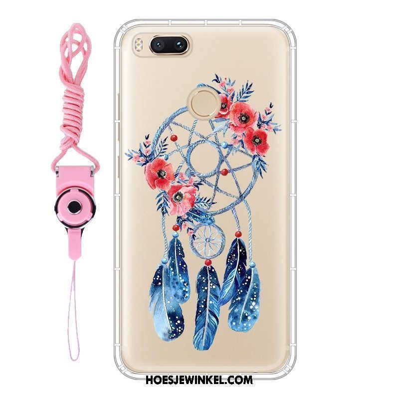 Xiaomi Mi A1 Hoesje Hanger Mobiele Telefoon Bescherming, Xiaomi Mi A1 Hoesje Mini Gasbag Beige