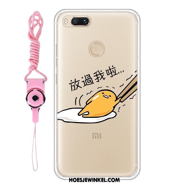 Xiaomi Mi A1 Hoesje Hanger Mobiele Telefoon Bescherming, Xiaomi Mi A1 Hoesje Mini Gasbag Beige