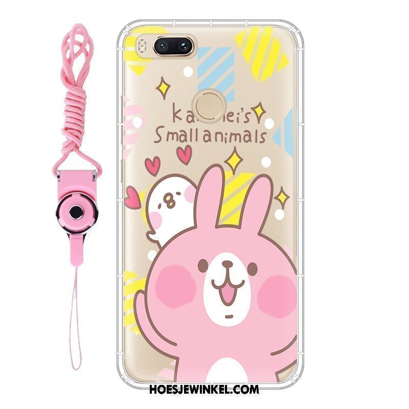 Xiaomi Mi A1 Hoesje Hanger Mobiele Telefoon Bescherming, Xiaomi Mi A1 Hoesje Mini Gasbag Beige